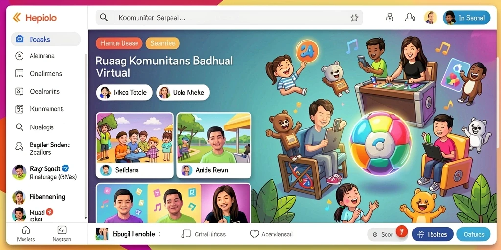 Mode multiplayer meningkatkan interaksi antar pemain.
