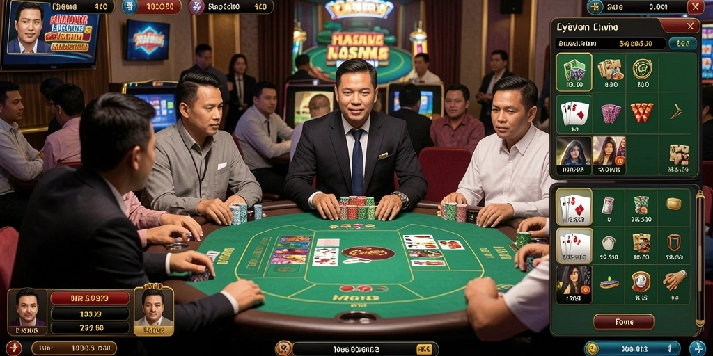 Statistik permainan yang mudah diakses.