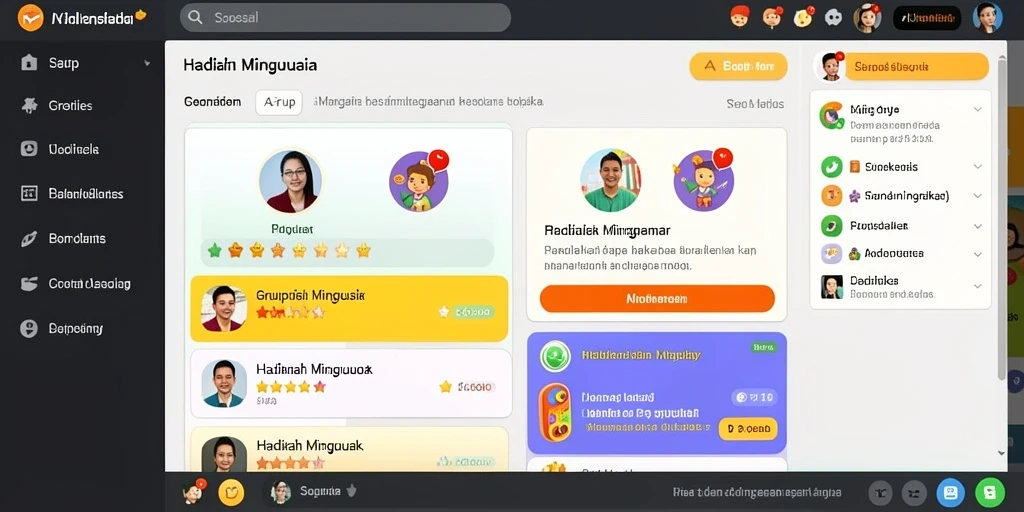 Beragam permainan menarik dan seru